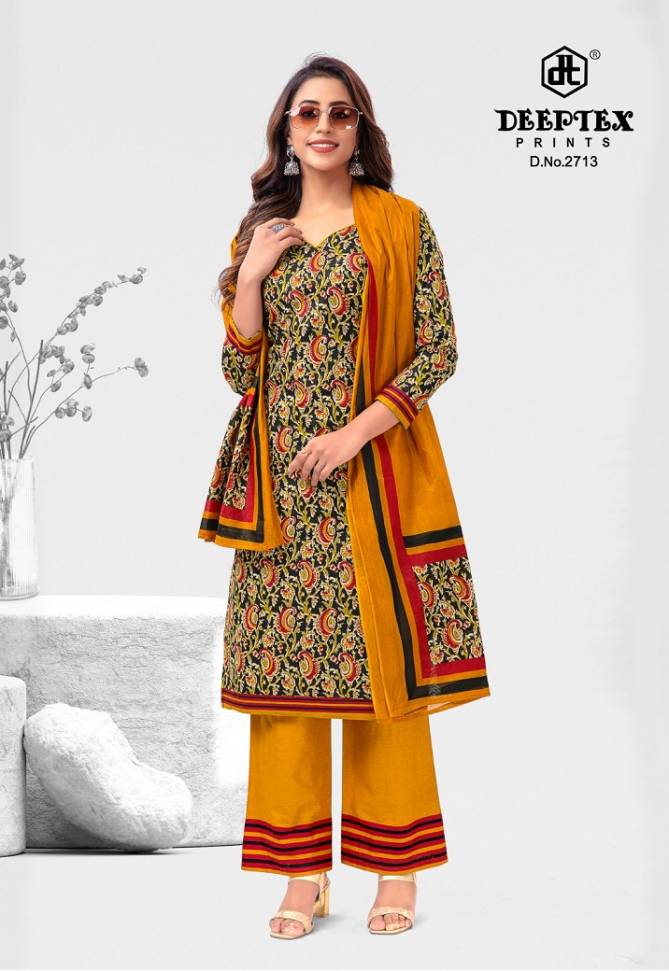 Deeptex Chief Guest Vol 27 Wholesale Printed Cotton Dress Material
